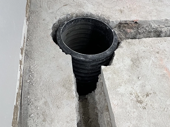 Fixing-Florida-power-and-lights-basement-flooding-issues-miami-florida-job-4
