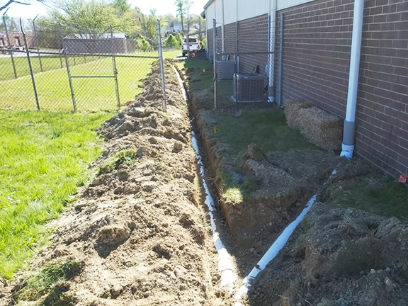 Fixing-warehouse-flooding-issues-tampa-job-florida-4